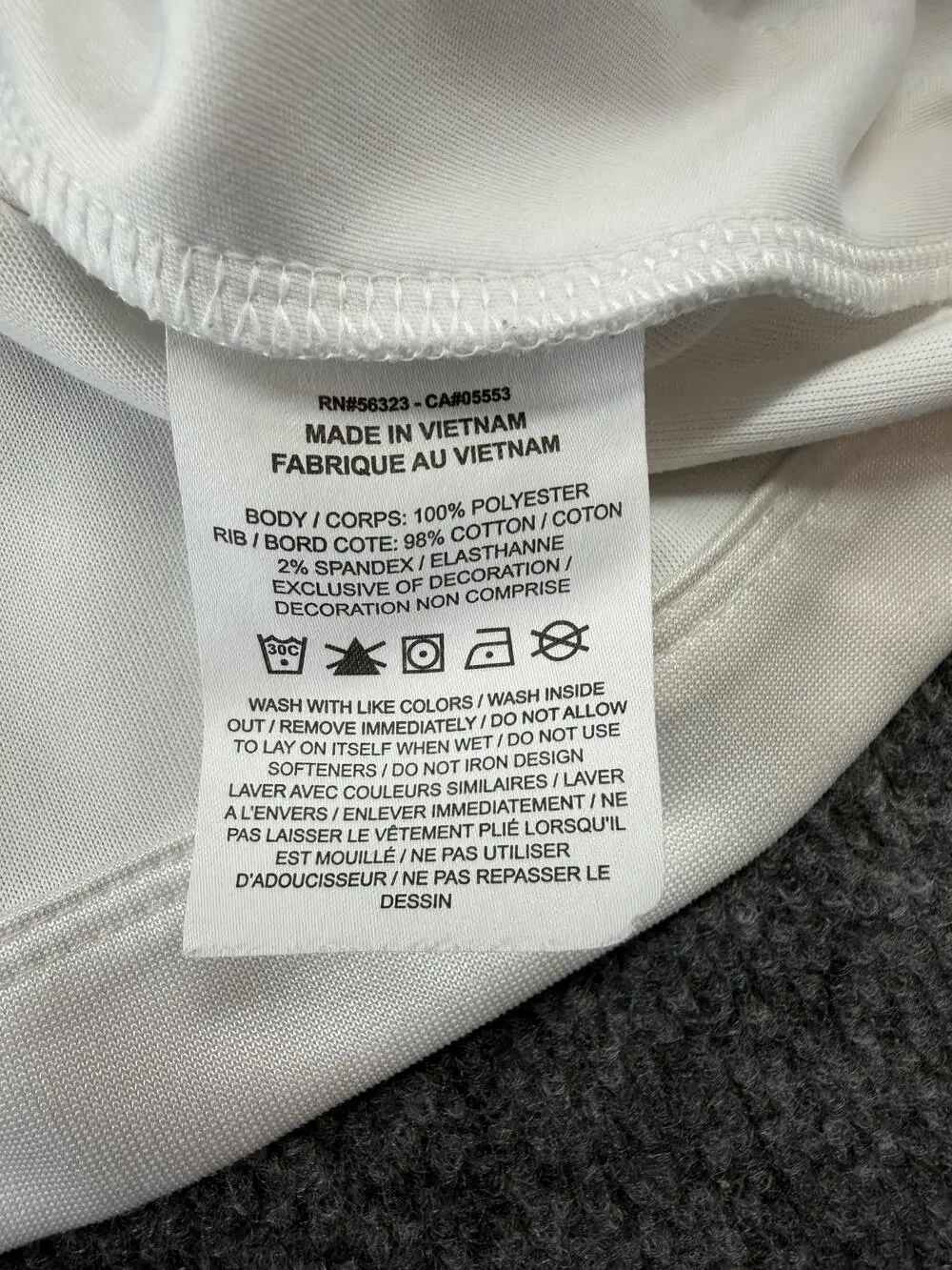 Nike Track Jacket Mens Medium White Equality Force Full Zip Logo CU6789-100